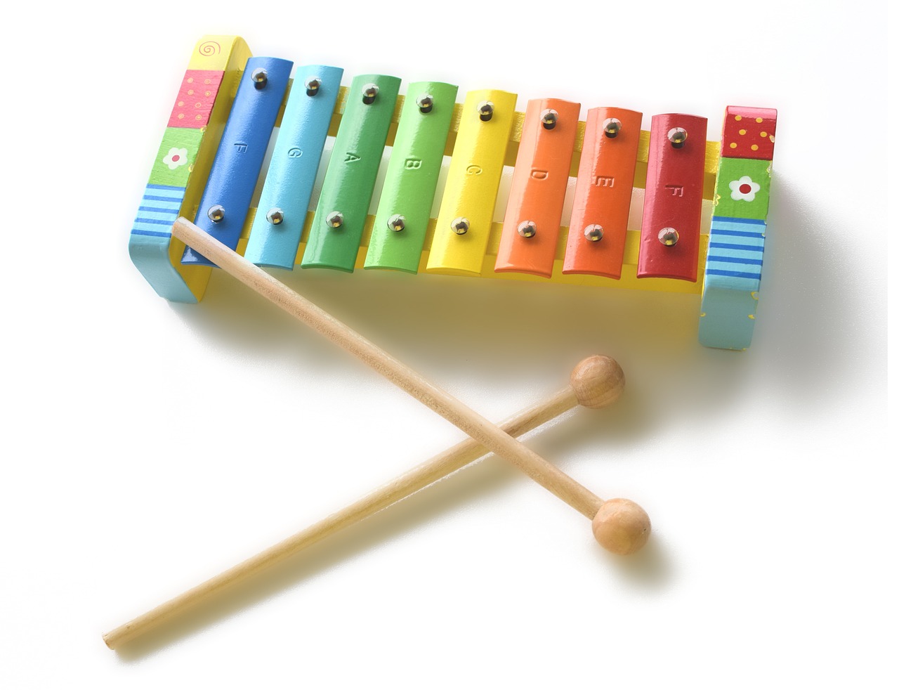 colorfull xylophone toy