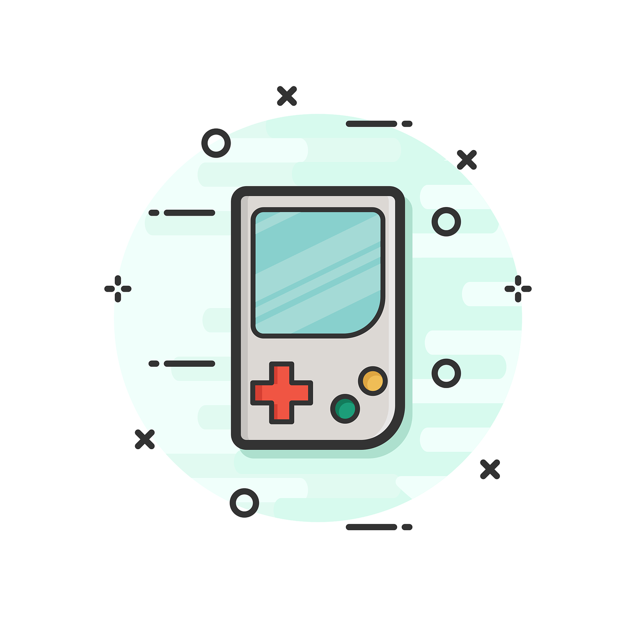 clipart image of gameboy